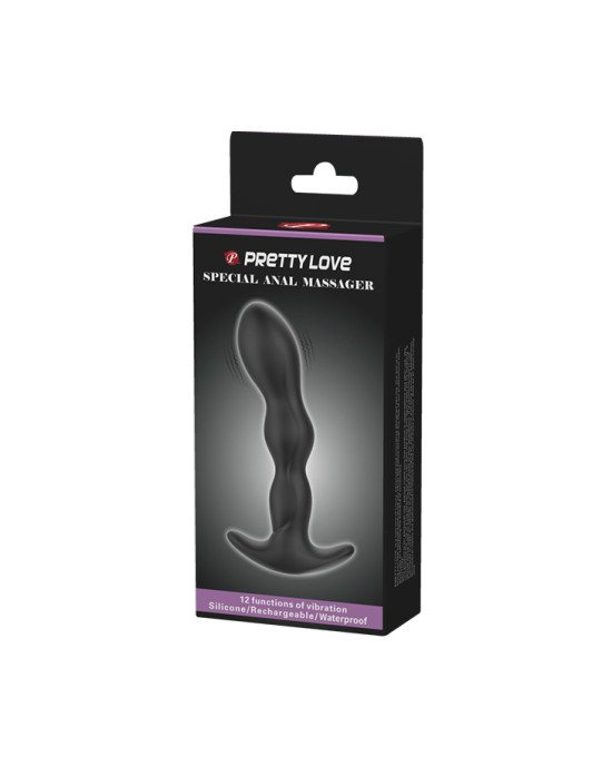 Анальна пробка - Pretty Love Special Anal Massager Black Анальна пробка - Pretty Love Special Anal Massager Black