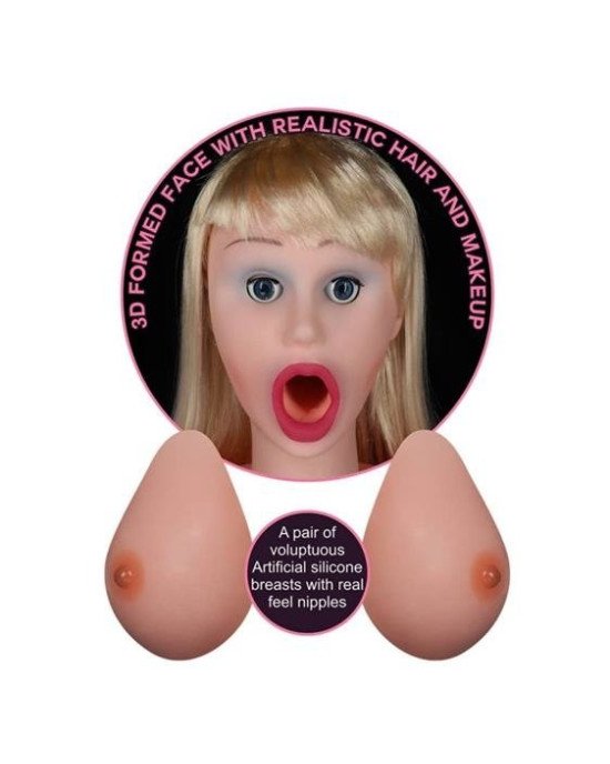Надувна секс лялька - Silicone Boobie Super Love Doll Надувна секс лялька - Silicone Boobie Super Love Doll