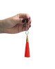 Затискачі для сосків - Bondage Fetish Glamor Tassel Nipple Clamp Red Затискачі для сосків - Bondage Fetish Glamor Tassel Nipple Clamp Red