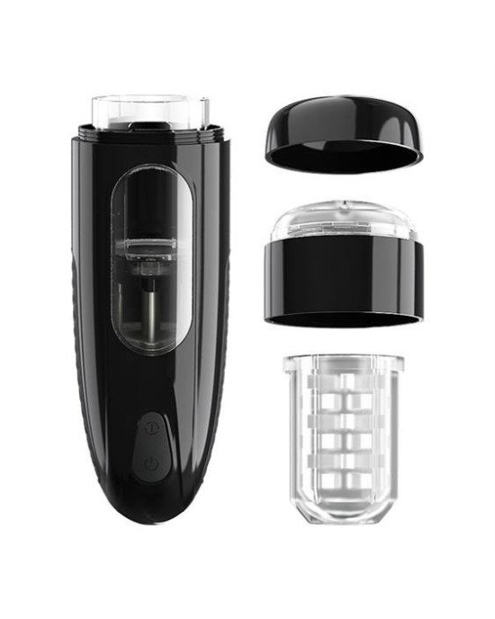Мастурбатор - Pretty Love Marlon Rotating Thrusting Masturbator Black Мастурбатор - Pretty Love Marlon Rotating Thrusting Masturbator Black