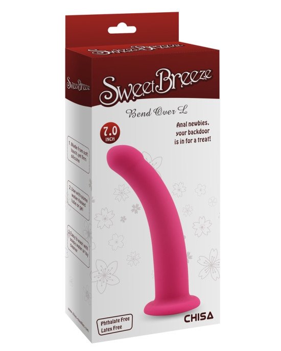 Фалоімітатор - Sweet Breeze Bend Over L Pink Фалоімітатор - Sweet Breeze Bend Over L Pink