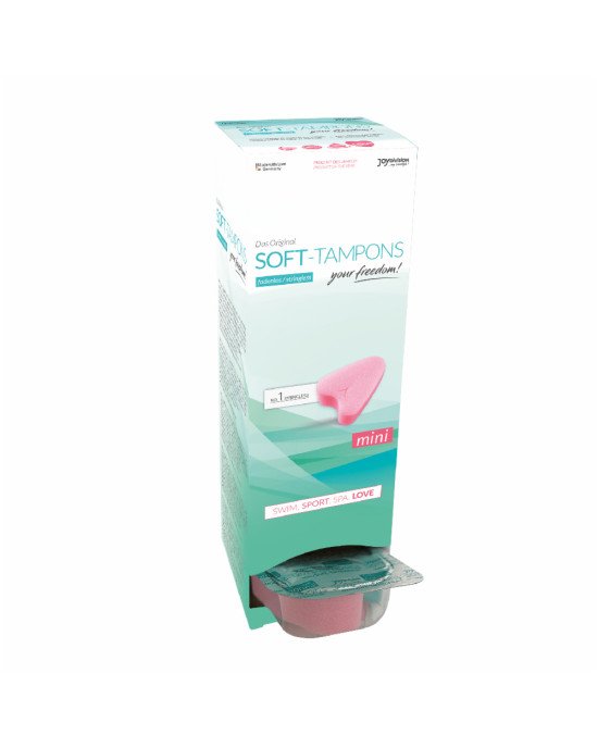 Гігієнічні тампони - Soft-Tampons Mini, 10 шт. Гігієнічні тампони - Soft-Tampons Mini, 10 шт.