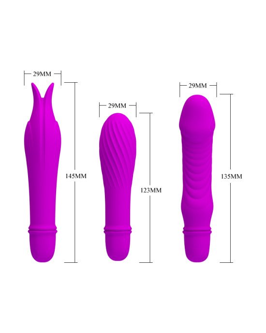 Вібратор - Pretty Love Vibrator Mix Tray (в наборі 28 шт.) Вібратор - Pretty Love Vibrator Mix Tray (в наборі 28 шт.)