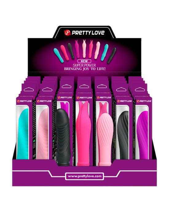 Вібратор - Pretty Love Vibrator Mix Tray (в наборі 28 шт.) Вібратор - Pretty Love Vibrator Mix Tray (в наборі 28 шт.)