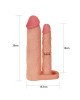 Насадка на член - Pleasure X-Tender Double Penis Sleeve Add 2 Насадка на член - Pleasure X-Tender Double Penis Sleeve Add 2