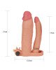 Насадка на член - Pleasure X-Tender Vibrating Double Penis Sleeve Add 3 Насадка на член - Pleasure X-Tender Vibrating Double Penis Sleeve Add 3
