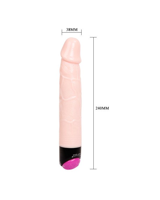 Вібратор - Colorful Sex Experience Flesh, 23,3 см Вібратор - Colorful Sex Experience Flesh, 23,3 см