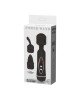 Вібратор зі змінними насадками - Power Wand Massage Kit Black Вібратор зі змінними насадками - Power Wand Massage Kit Black