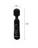 Вібратор зі змінними насадками - Power Wand Massage Kit Black Вібратор зі змінними насадками - Power Wand Massage Kit Black