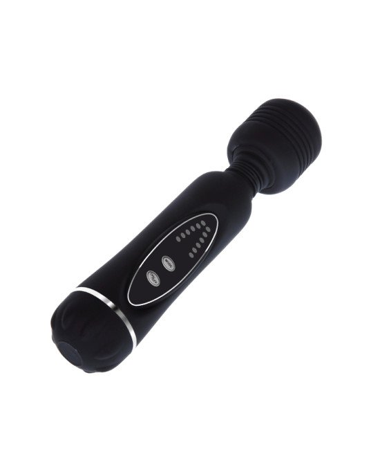 Вібратор зі змінними насадками - Power Wand Massage Kit Black Вібратор зі змінними насадками - Power Wand Massage Kit Black