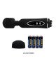 Вібратор зі змінними насадками - Power Wand Massage Kit Black Вібратор зі змінними насадками - Power Wand Massage Kit Black