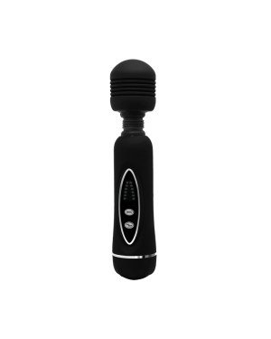 Вібратор зі змінними насадками - Power Wand Massage Kit Black