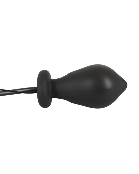 Анальна пробка - Inflatable + Vibrating Butt Plug Анальна пробка - Inflatable + Vibrating Butt Plug