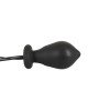 Анальна пробка - Inflatable + Vibrating Butt Plug Анальна пробка - Inflatable + Vibrating Butt Plug