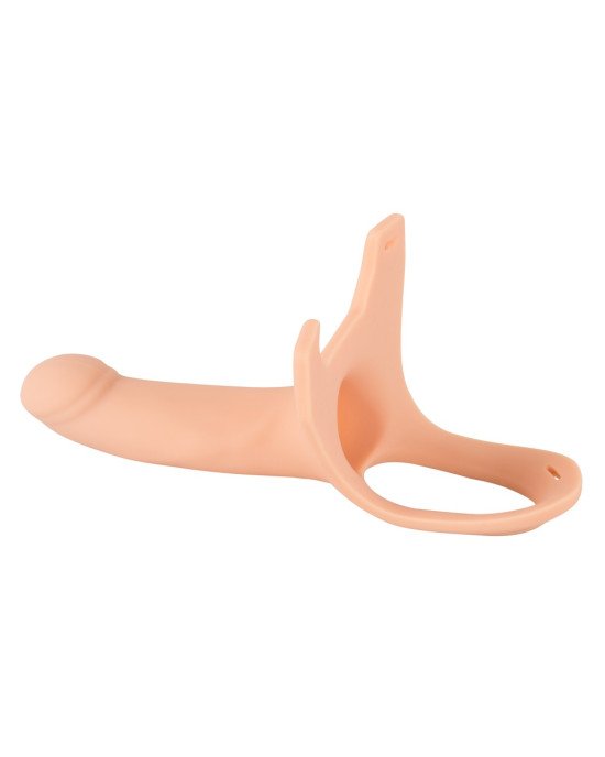 Чоловічий страпон - Strap-On Silicone Sleeve Medium Чоловічий страпон - Strap-On Silicone Sleeve Medium