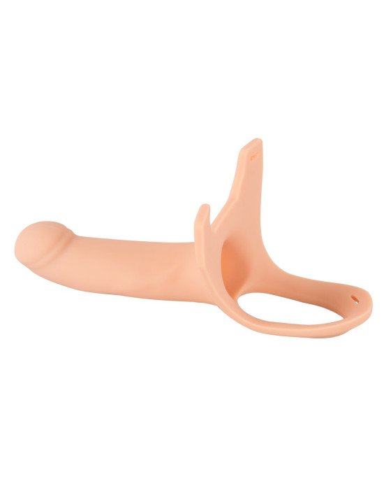 Чоловічий страпон - Strap-On Silicone Sleeve Large Чоловічий страпон - Strap-On Silicone Sleeve Large
