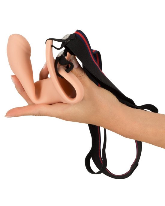 Чоловічий страпон - Strap-On Silicone Sleeve Large Чоловічий страпон - Strap-On Silicone Sleeve Large