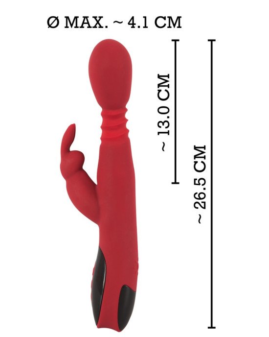 Hi-tech вібратор - Silicone Rabbit Vibrator Hi-tech вібратор - Silicone Rabbit Vibrator