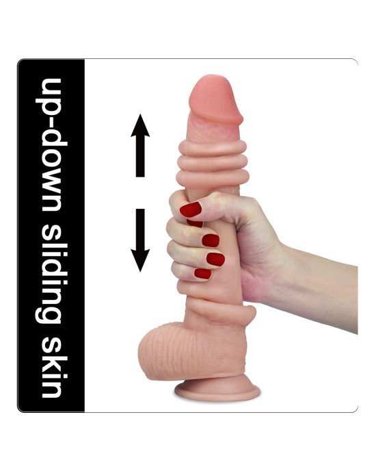 Фалоімітатор - Sliding-Skin Dual Layer Dong 9
