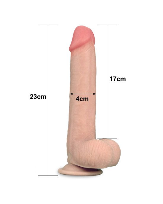 Фалоімітатор - Sliding-Skin Dual Layer Dong 9