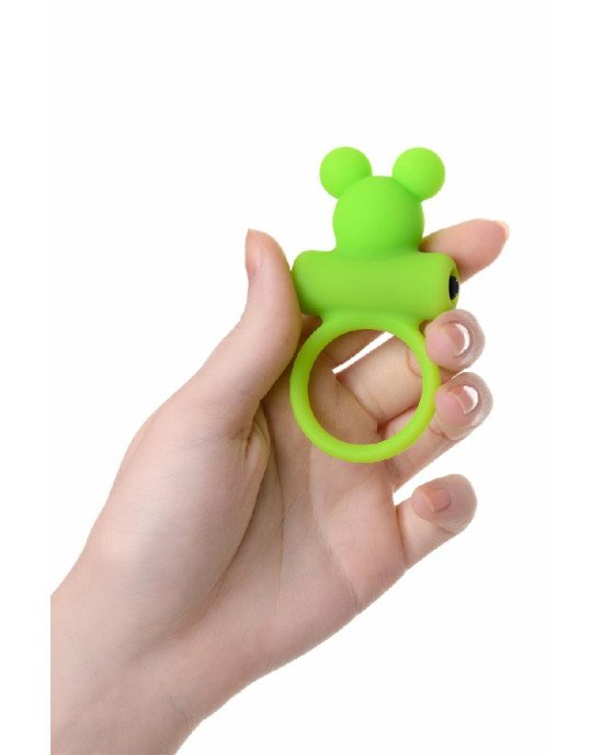 Віброкільце на пеніс A-Toys By Toyfa, силікон, зелене, ø 3,1 см Віброкільце на пеніс A-Toys By Toyfa, силікон, зелене, ø 3,1 см