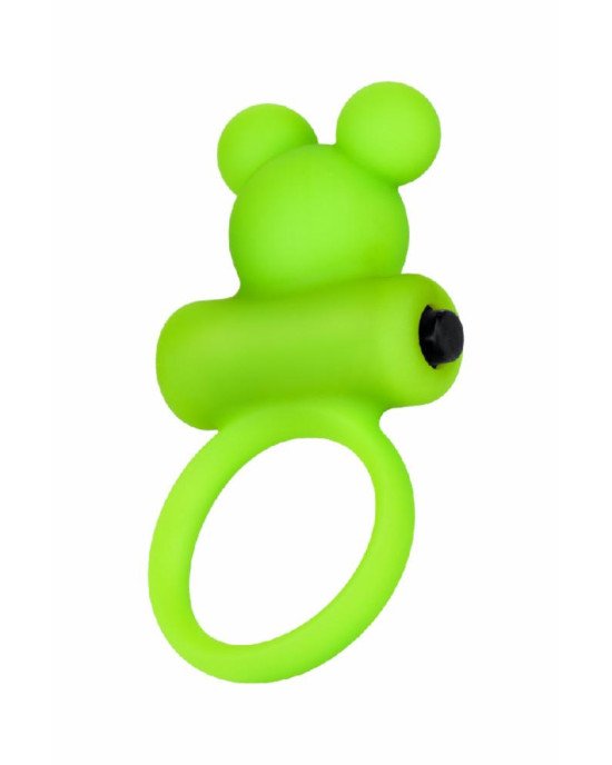 Віброкільце на пеніс A-Toys By Toyfa, силікон, зелене, ø 3,1 см Віброкільце на пеніс A-Toys By Toyfa, силікон, зелене, ø 3,1 см