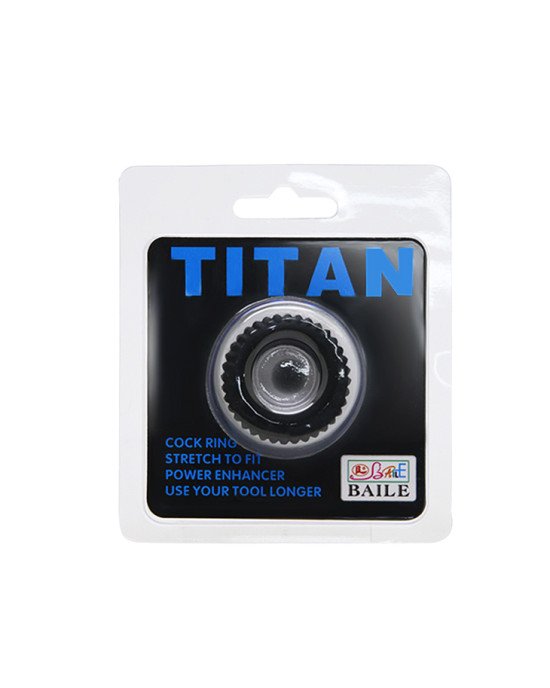 Ерекційне кільце - Titan Cock Ring Blue
