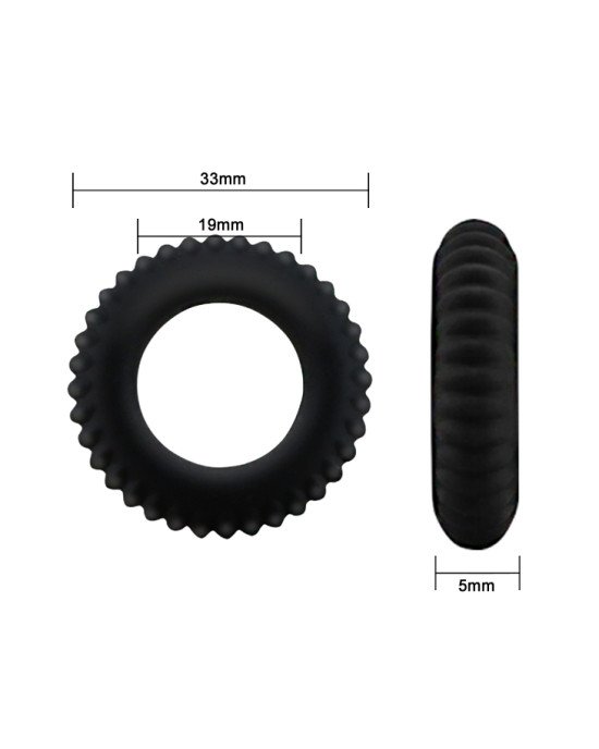 Ерекційне кільце - Titan Cock Ring Blue