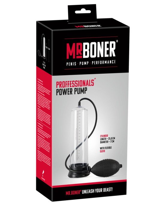 Чоловіча помпа - Mister Boner Professionals Power Pump Чоловіча помпа - Mister Boner Professionals Power Pump