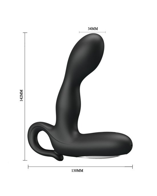 Масажер простати - Pretty Love Barrack Prostate Stimulator Black Масажер простати - Pretty Love Barrack Prostate Stimulator Black