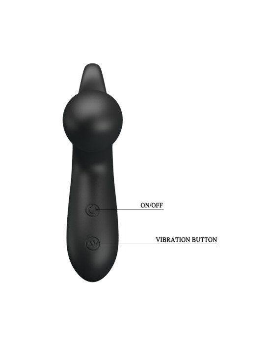 Масажер простати - Pretty Love Barrack Prostate Stimulator Black Масажер простати - Pretty Love Barrack Prostate Stimulator Black