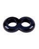 Ерекційне кільце - GK Power Duo Cock 8 Ball Ring Black Ерекційне кільце - GK Power Duo Cock 8 Ball Ring Black