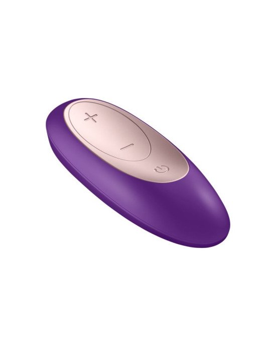 Вібратор для пар - Satisfyer Double Plus Remote Вібратор для пар - Satisfyer Double Plus Remote
