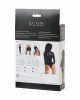 Боді Glossy Alessia з матеріалу Wetlook на блискавці, чорне S Боді Glossy Alessia з матеріалу Wetlook на блискавці, чорне S