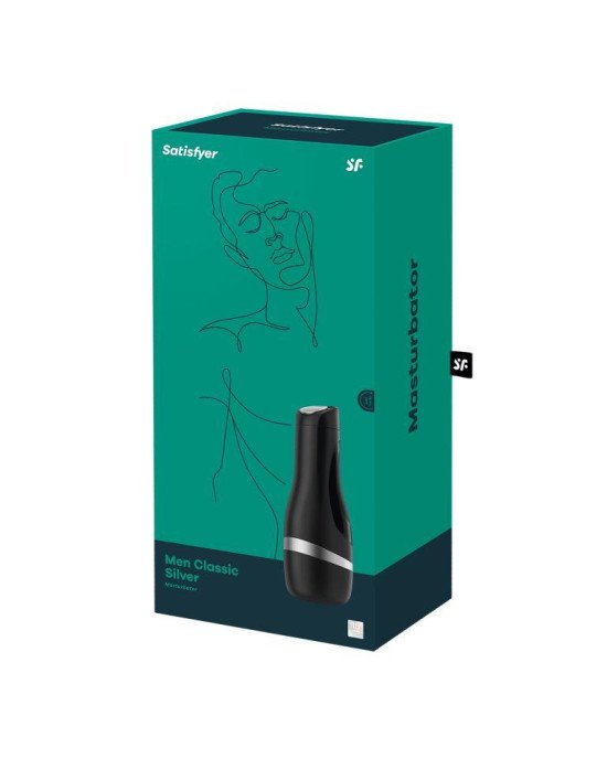 Мастурбатор - Satisfyer Men Classic Silver Мастурбатор - Satisfyer Men Classic Silver