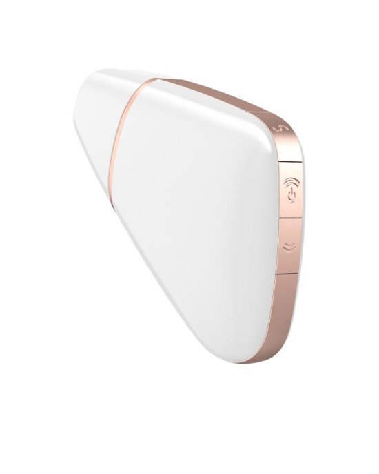 Вакуумний кліторальний вібратор - Satisfyer Love Triangle White (App)