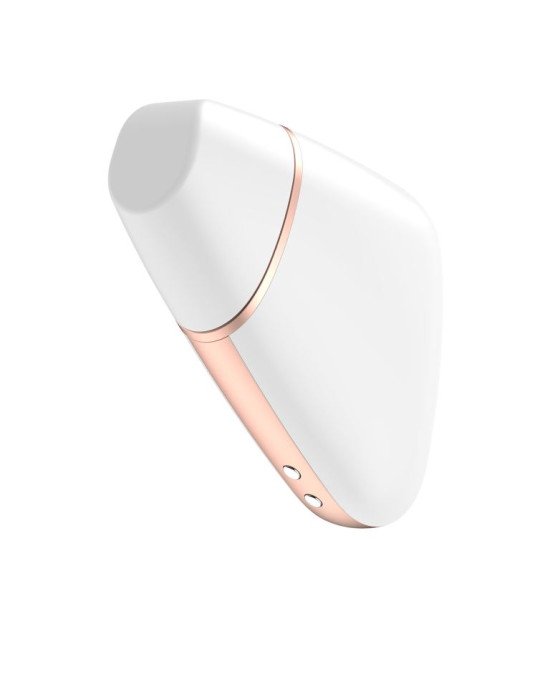 Вакуумний кліторальний вібратор - Satisfyer Love Triangle White (App)