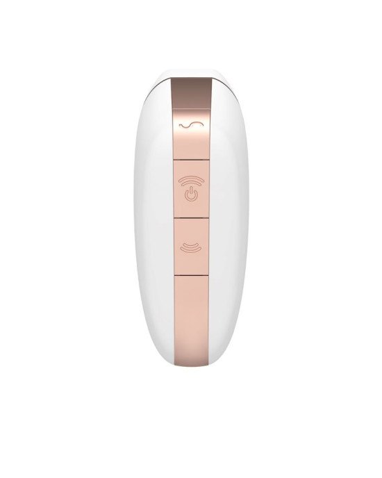 Вакуумний кліторальний вібратор - Satisfyer Love Triangle White (App)