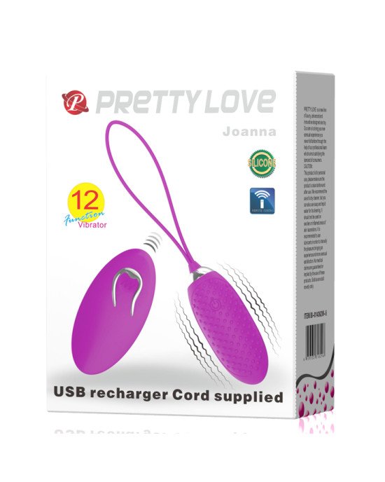 Віброяйце - Pretty Love Joannna Vibrating Bullet Purple Віброяйце - Pretty Love Joannna Vibrating Bullet Purple