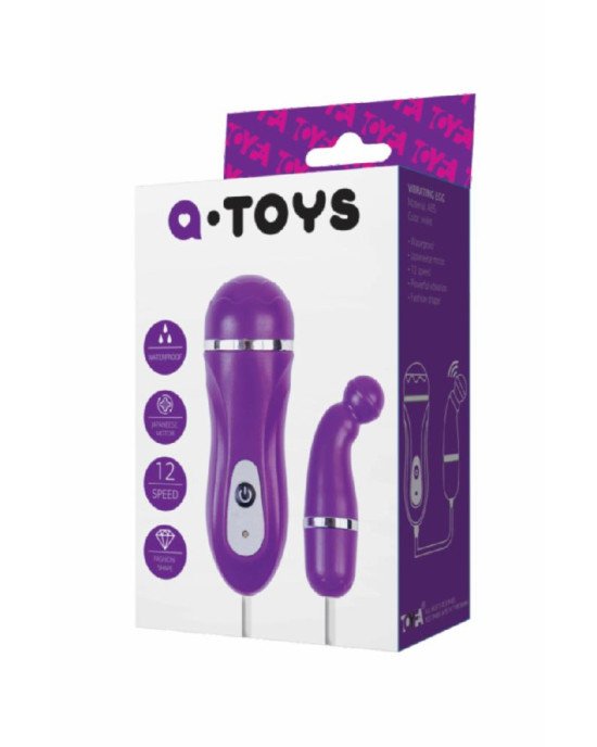 Віброяйце Toyfa A-Toys, ABS пластик, фіолетове, ø 1,4 см Віброяйце Toyfa A-Toys, ABS пластик, фіолетове, ø 1,4 см