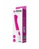 Стимулятор точки G Toyfa A-Toys Ida, силікон, рожевий, 19 см Стимулятор точки G Toyfa A-Toys Ida, силікон, рожевий, 19 см