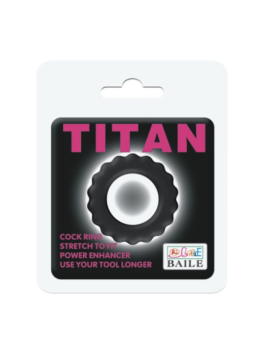 Ерекційне кільце - Titan Cock Ring Pink Ерекційне кільце - Titan Cock Ring Pink