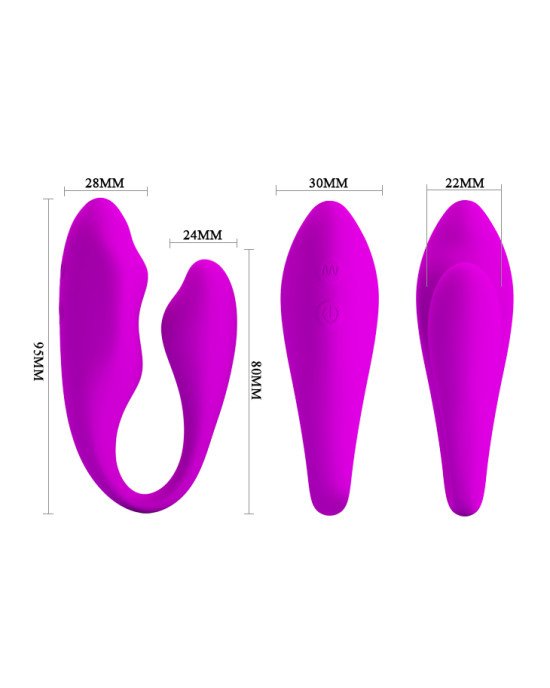 Вібратор - Pretty Love Bernie Stimulator Purple Вібратор - Pretty Love Bernie Stimulator Purple