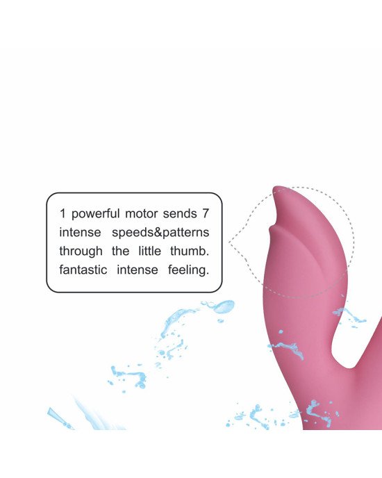 Вібратор - Dreamer II Rechargeable Vibrator Pink Вібратор - Dreamer II Rechargeable Vibrator Pink