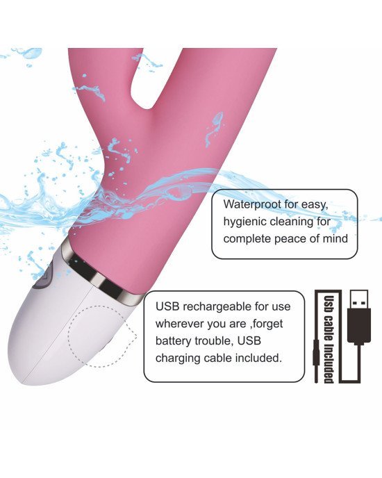 Вібратор - Dreamer II Rechargeable Vibrator Pink Вібратор - Dreamer II Rechargeable Vibrator Pink