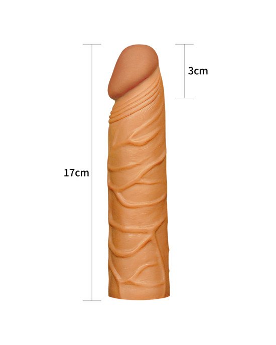 Насадка на член - Pleasure X-Tender Penis Sleeve Add 1 Насадка на член - Pleasure X-Tender Penis Sleeve Add 1