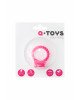Ерекційне кільце на пеніс Toyfa A-Toys, силікон, рожеве, ø 3,5 см Ерекційне кільце на пеніс Toyfa A-Toys, силікон, рожеве, ø 3,5 см