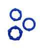 Ерекційні кільця - GK Power Beaded Cock Rings Blue Ерекційні кільця - GK Power Beaded Cock Rings Blue