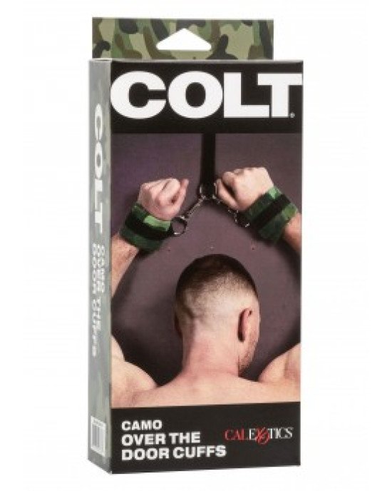 Бондаж - CalExotics Camo Over The Door Cuffs Бондаж - CalExotics Camo Over The Door Cuffs