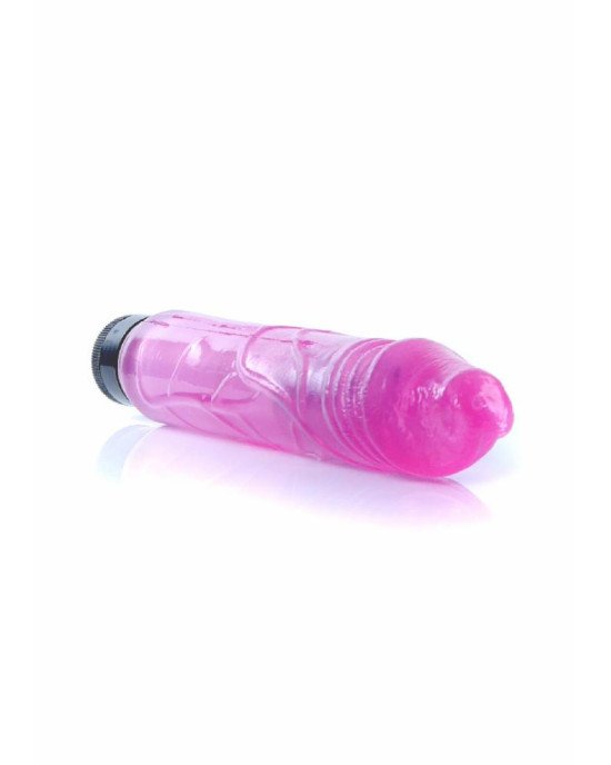 Вібратор - Juicy Jelly Multispeed Pink, 22 см Вібратор - Juicy Jelly Multispeed Pink, 22 см